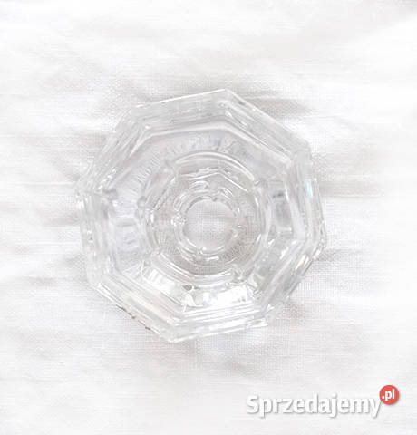 szklany świecznik luminarc octime świecznik