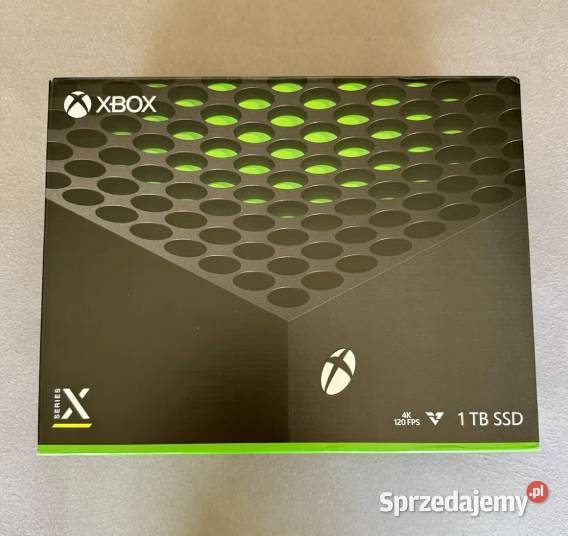 Konsola XBOX series X 1tb na gwarancji Pozostałe Sejny