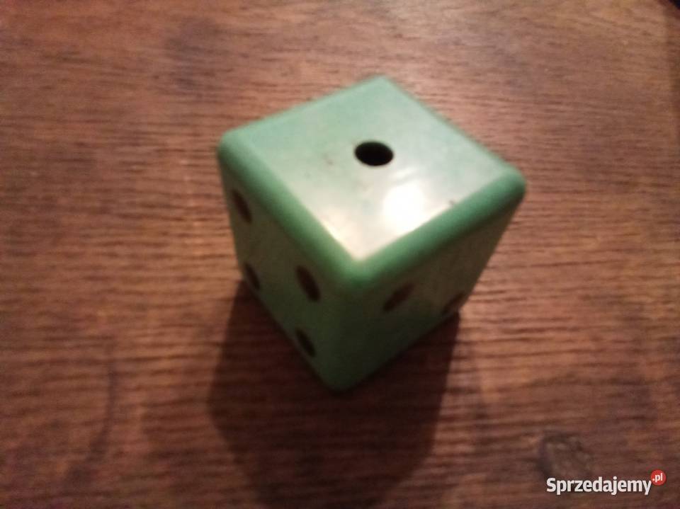 Kostka temperówka zielona Vintage Warszawa