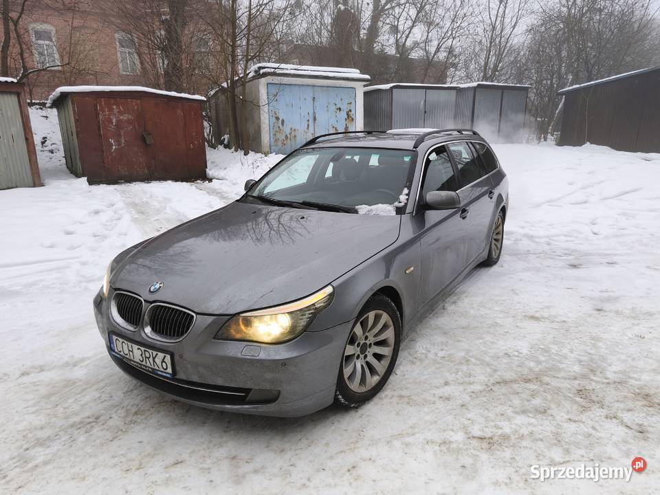 BMW E61 520d LCI Z prywatnych rąk Zadbany automatyczna Seria 5 Unisław