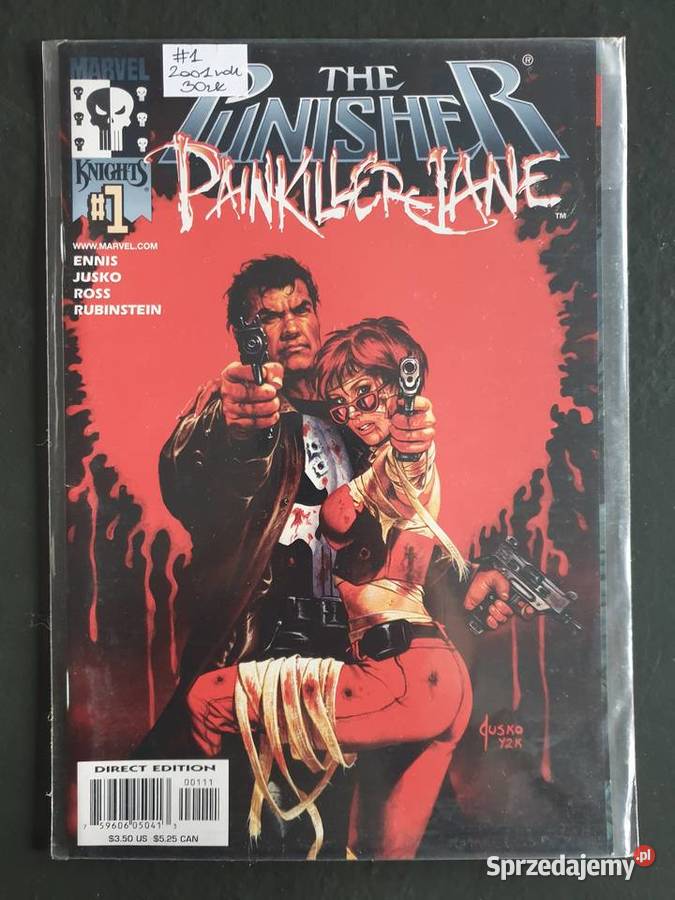 The Punisher Painkiller Jane Superbohaterowie