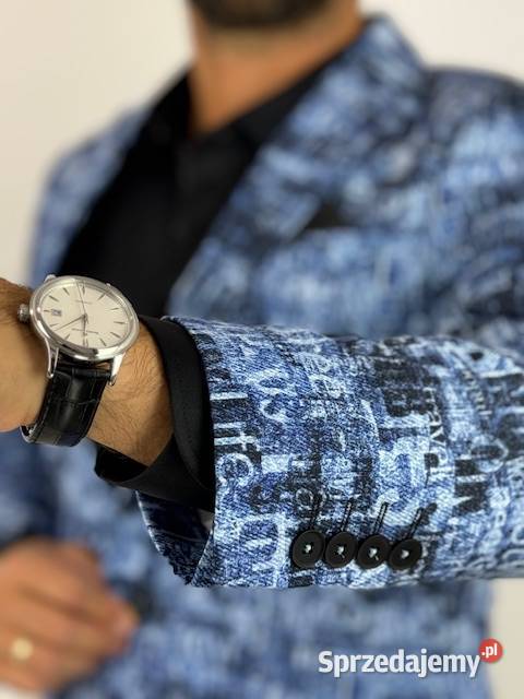 GIOVANNI PERA Marynarka męska D628 niebieska w Ostrów Wielkopolski sprzedam