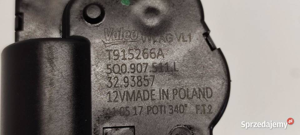 AUDI Q3 8U SILNICZEK NAGRZEWNICY 5Q0907511L osobowe