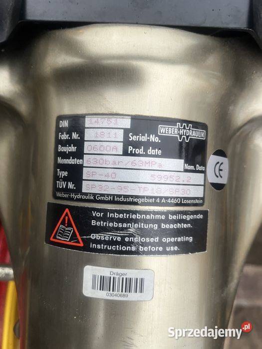 Zestaw narzędzi hydraulicznych WeberHydraulic Tuliszków