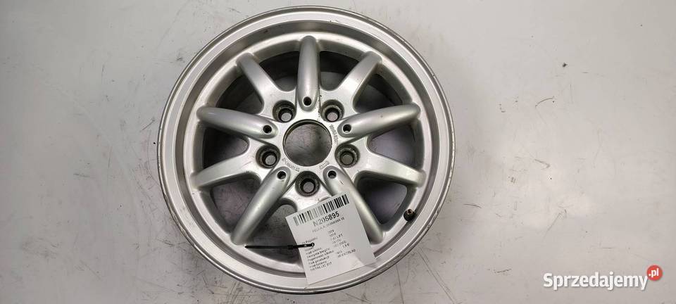 FELGA ALUMINIOWA 15 BMW E 46 LIFT 7JX15IS47 osobowe Lipno