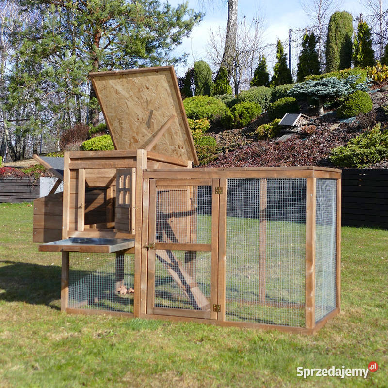 Kurnik Nico z metalową szufladą małopolskie Trzemeśnia