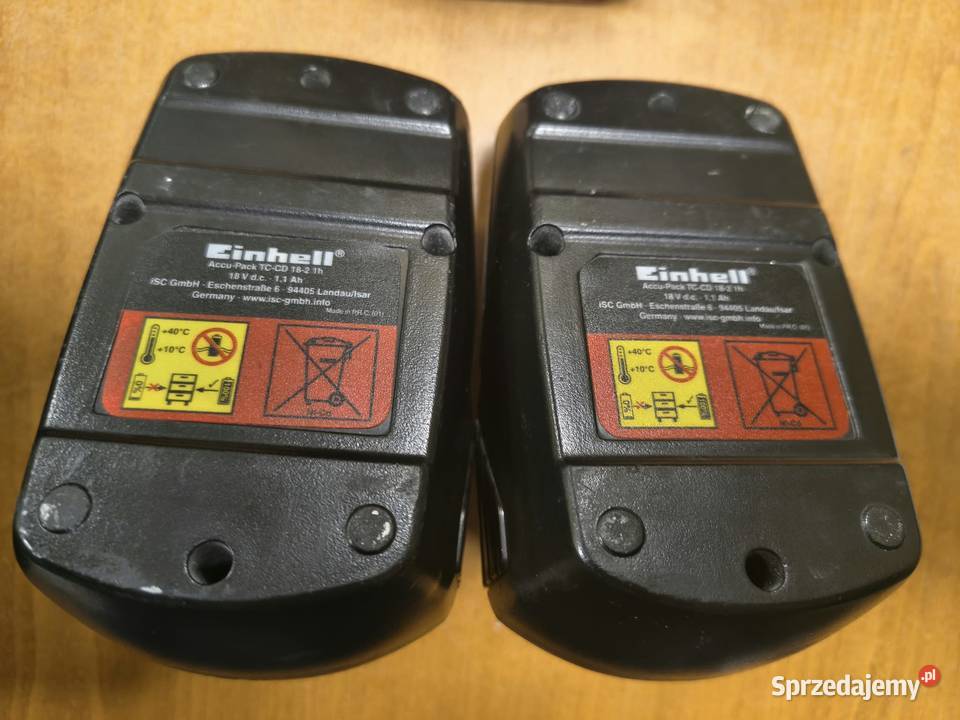 Wkrętarka Einhell TCCD 182 1h 18V 2x Akumulator
