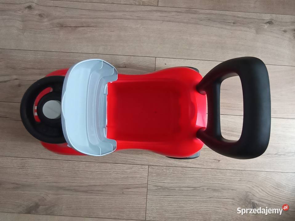 Smoby Czerwony Jeździk z klaksonem RideOn Łódź sprzedam