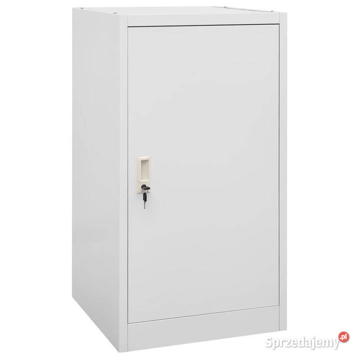 Szafka na siodło jasnoszara 53x53x105 stalowa Pozostałe mazowieckie Warszawa