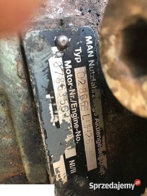 Man D2866 Spręźarka sprzedam