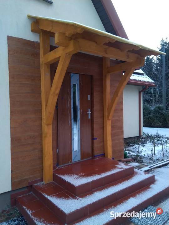 daszek zadaszeniw drzwi Zamość