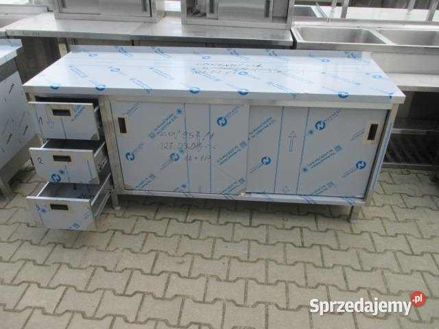 Stół Gastronomiczny Drzwi Suwane Szuflady Ostrów Wielkopolski