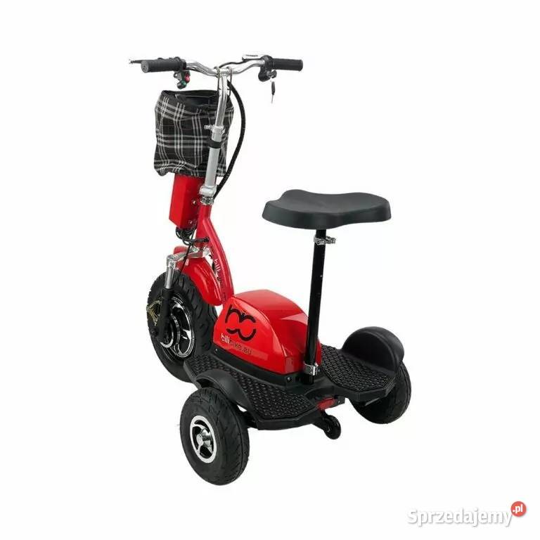 Skuter elektryczny BILI BIKE 500 RATY czerwony