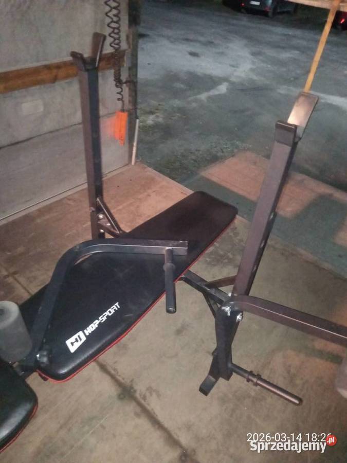 Ławka gryfy plus obciążenie Karczew