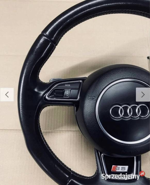 AUDI A5 S5 KIEROWNICA PODUSZKA ŁOPATKI KOMPLET osobowe