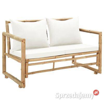 vidaXL 2osobowa sofa ogrodowa z poduszkami Ławy i ławki Warszawa