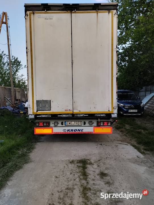 Naczepa firanka mega Krone oś podnoszona SAF lubelskie