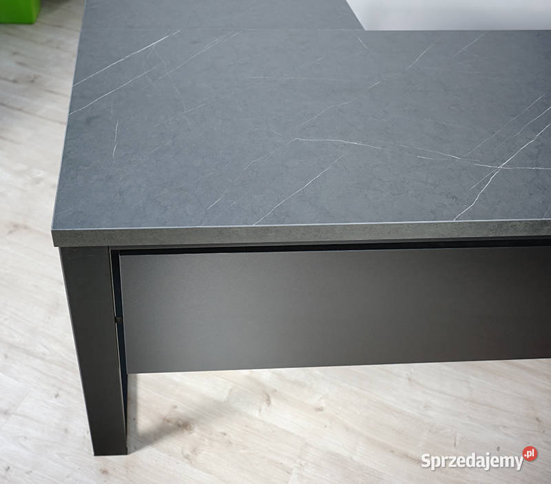 Biurko narożne prawe LOFT blenda Kamień 160 lubelskie Biłgoraj