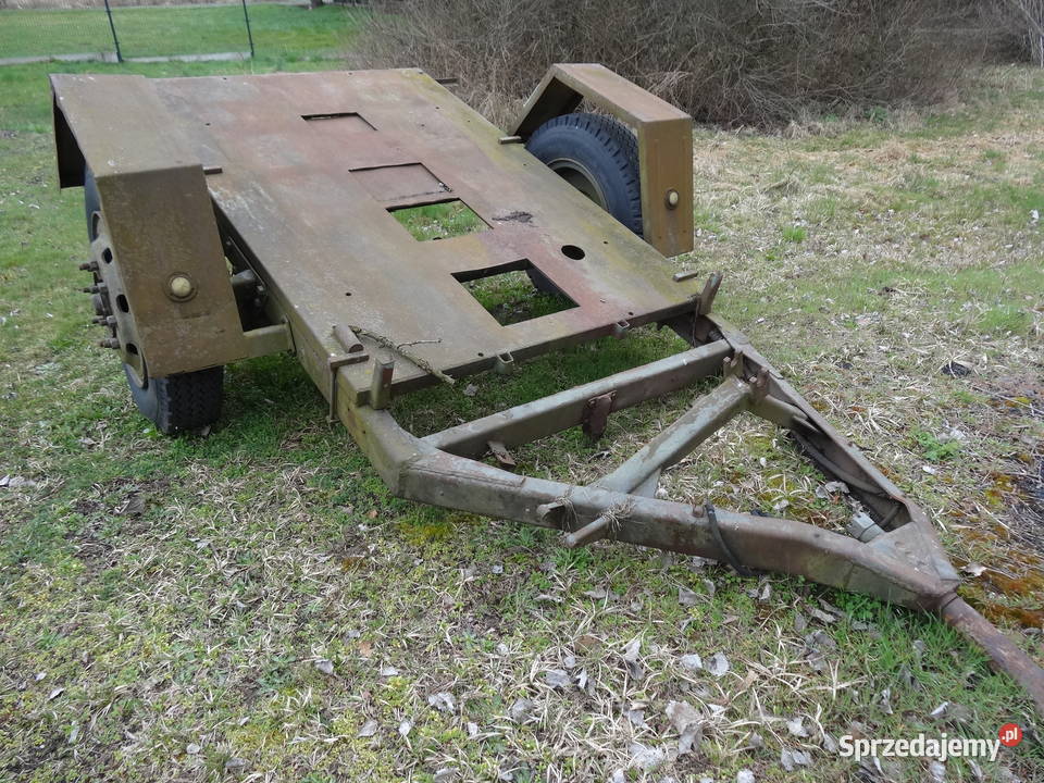 przyczepa jednoosiowa nieuszkodzony Niemodlin