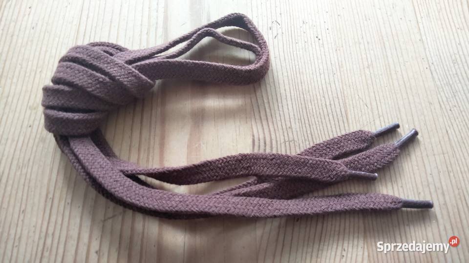 Sznurowadła płaskie grube długość 90 kolor Ostrów Wielkopolski