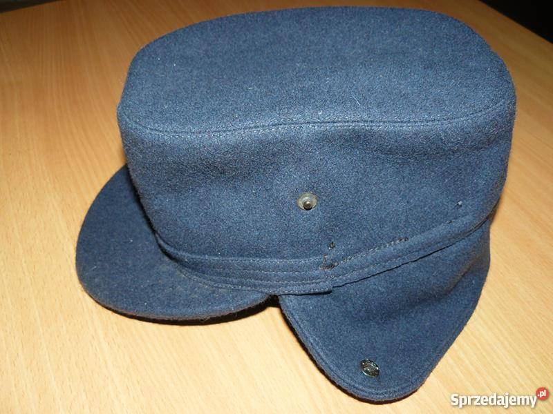 Stara wojskowa czapka szwedzka 55 warmińsko-mazurskie Pisz