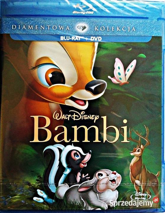 BAMBI 1 2 EDYCJA SPECJALNA 2xBLURAYDVD 3 DYSKI Kalisz