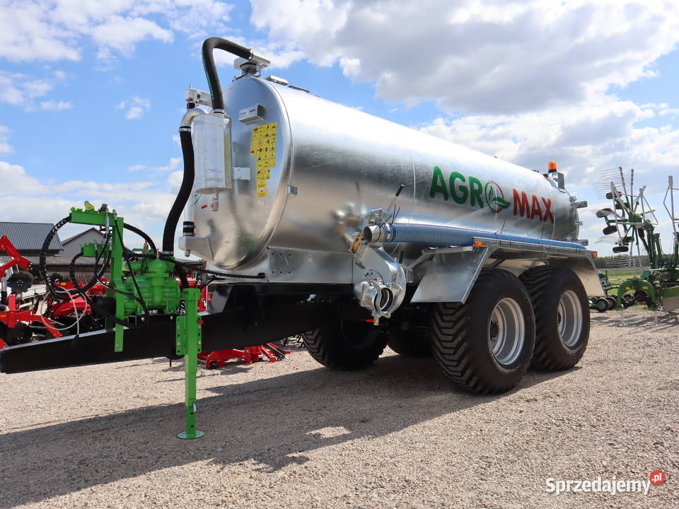 Wóz asenizacyjny 14000 AGRO tandem Radzanów