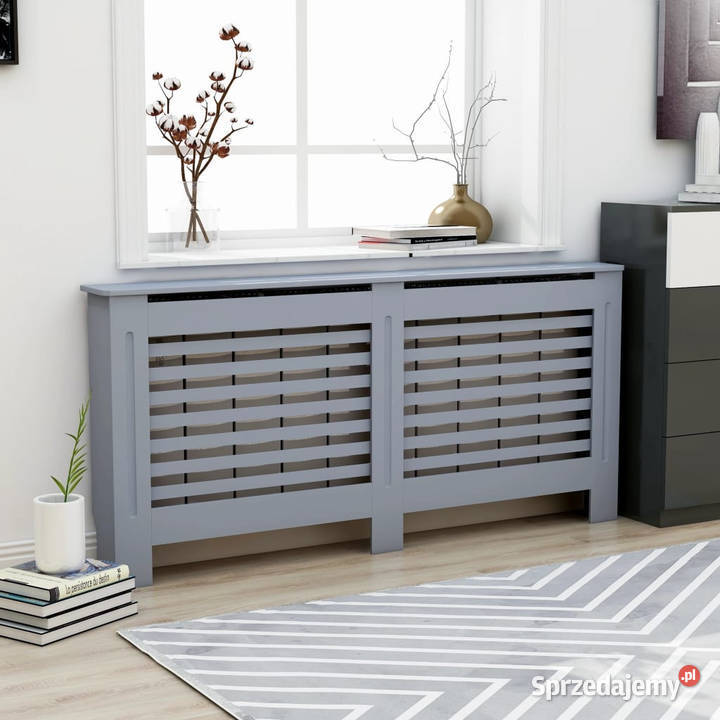 Osłona na kaloryfer antracytowa 172x19x815 MDF Warszawa sprzedam