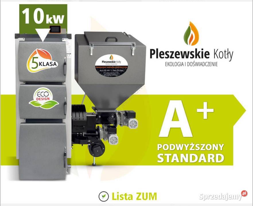 Kocioł na pellet Technix PELL LUX o mocy 10 kW 5 Gdynia