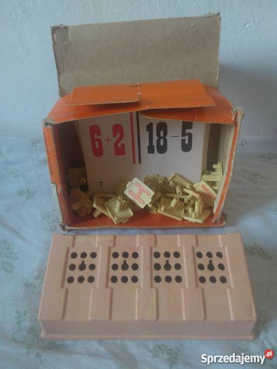 PRL układanka gra AUTOMATYCZNY NAUCZYCIEL LATA sprzedam