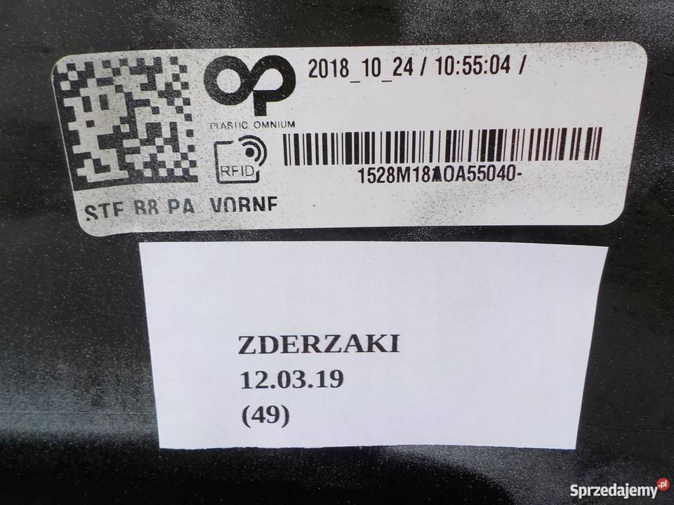 AUDI A4 B8 ZDERZAK PRZÓD PRZEDNI 8K0807437 Nowy Tomyśl