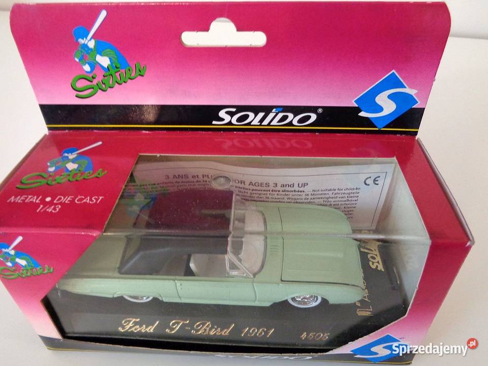 Sprzedam model FORD TBIRD 1961 kujawsko-pomorskie Toruń