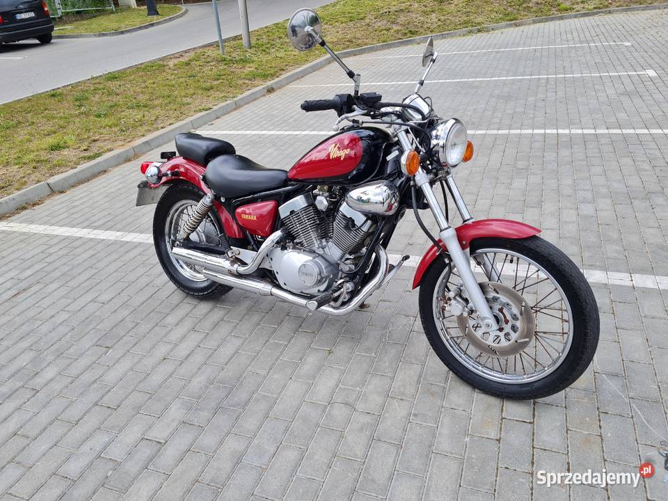 Yamaha Virago 125 klasyczny chopper Kat B A1 warmińsko-mazurskie Mrągowo
