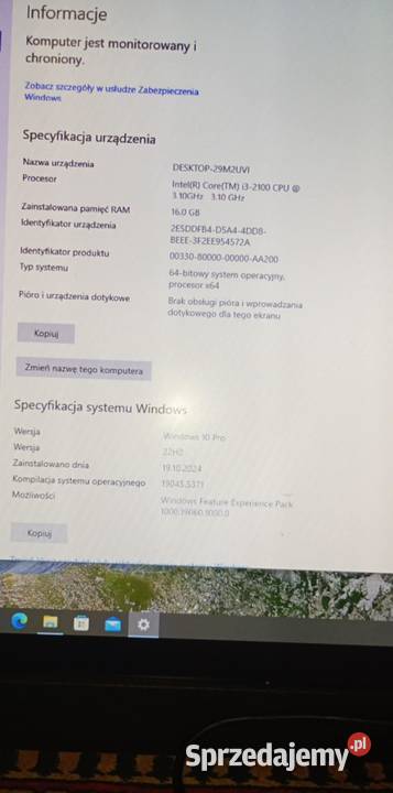 Sprzedam zestaw komputerowy Sochaczew-Wieś