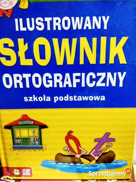 Ilustrowany słownik ortograficzny outlet książki Warszawa