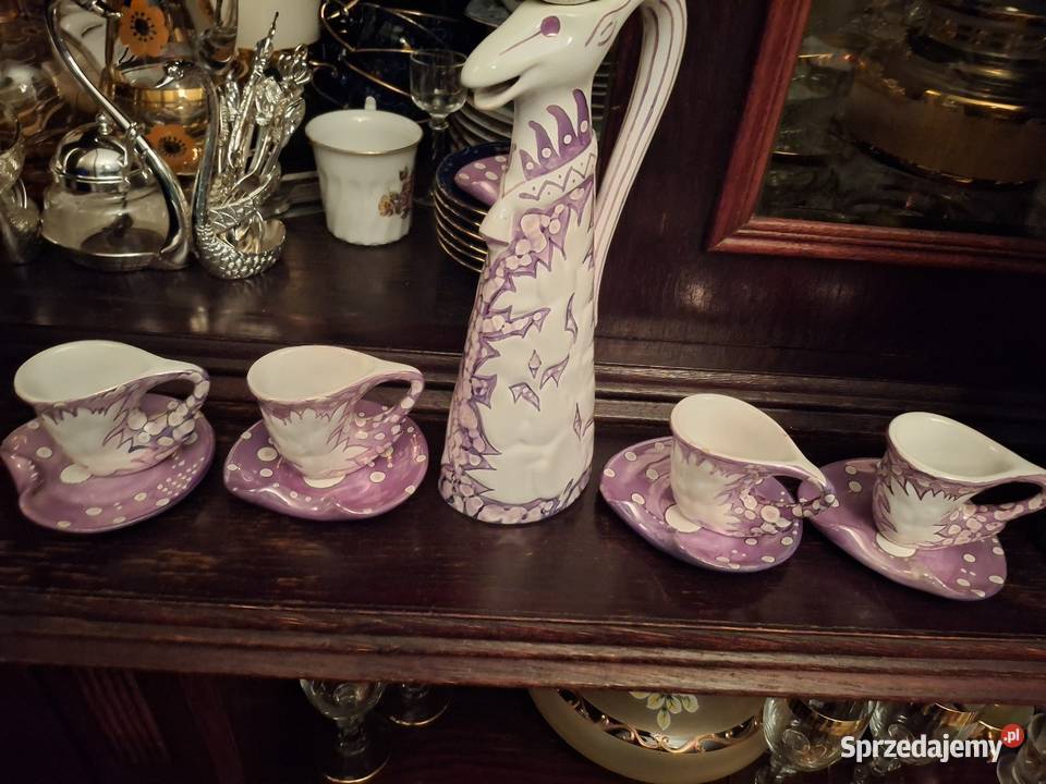 Serwis do małej czarnej