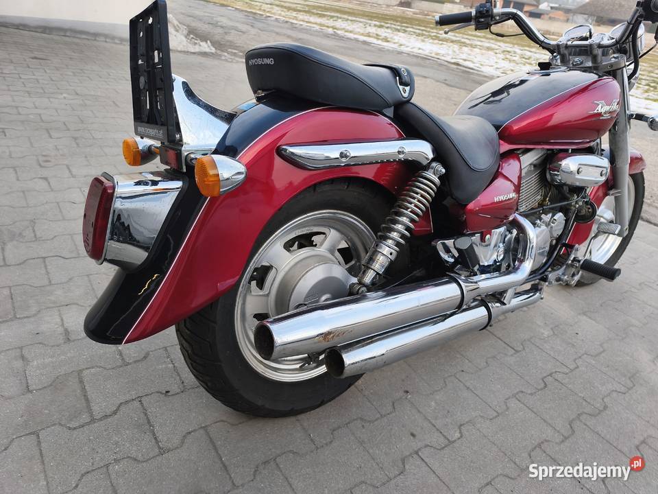 Hyosung GV 125 GV125 Aquila 125 chopper Ligota Dobrodzieńska