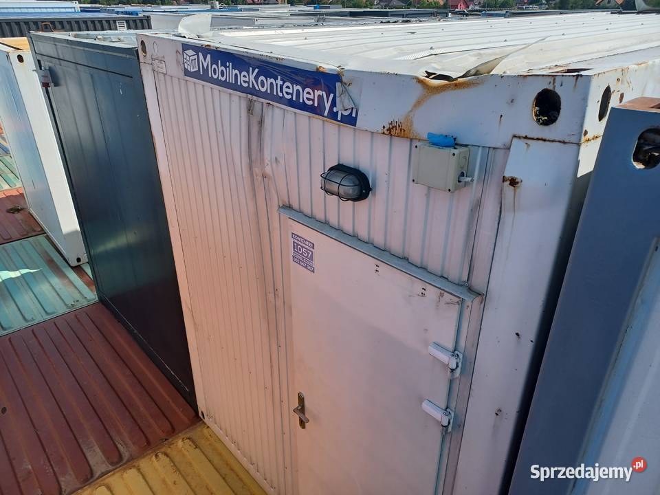 KONTENER BIUROWY SZATNIA ZAPLECZE BUDOWY Wrocław