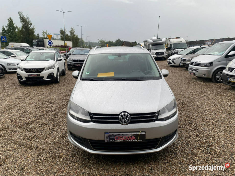 Volkswagen Sharan 20tdi 7 osobowy Navi kamera światła do jazdy dziennej Gdańsk