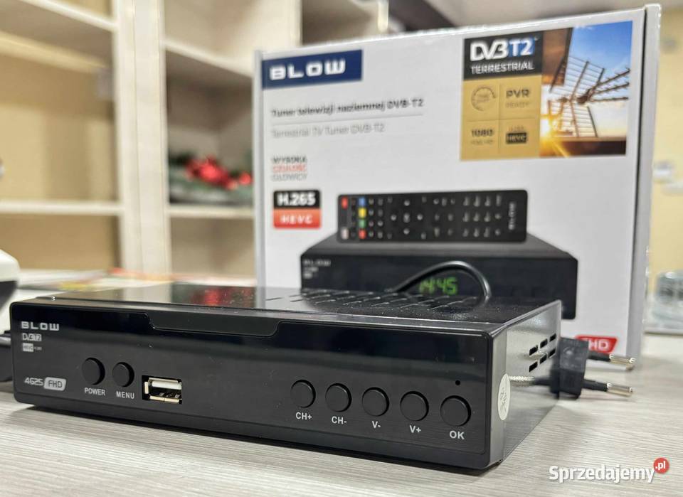 Dekoder DVBT2 Blow 4625 Tunery Elbląg sprzedam