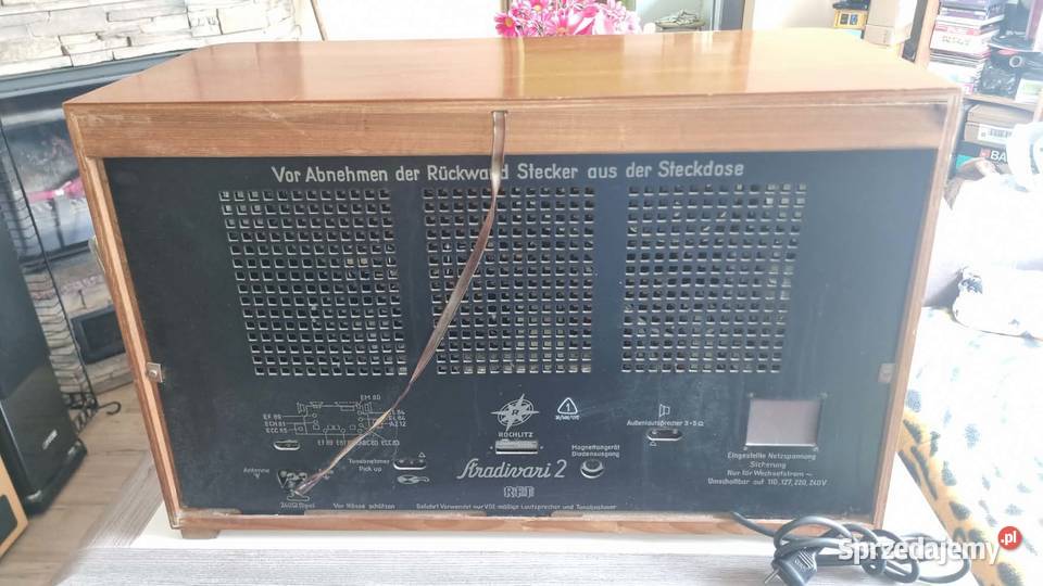 Radio lampowe RTF Rochlitz Stradivari 2 z