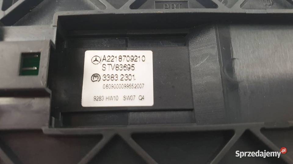 PRZELACZNIK SZYB A2218709210 MERCEDES W221 Lipno