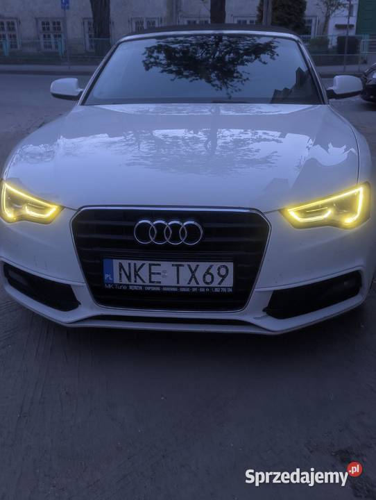 Audi A 5 cabrio SLine doinwestowana ZAMIANA NA warmińsko-mazurskie Mrągowo