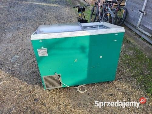 Zamrażarka skrzyniowa sprawna z szybą Mstów