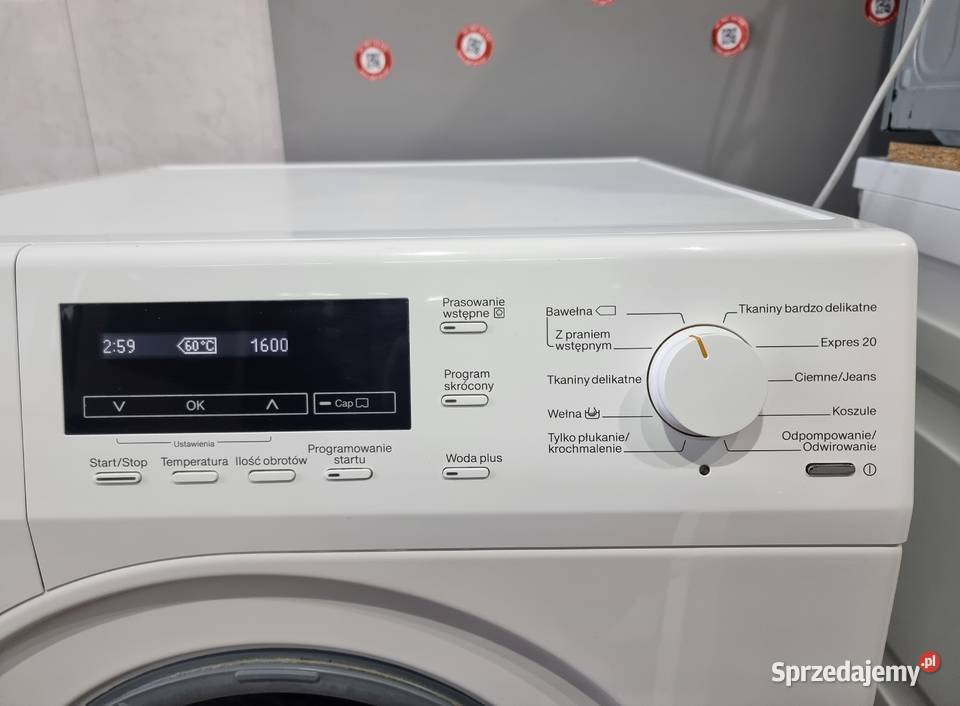 Pralka Miele W1 WKB 130 WCS 8 1600obr LCD