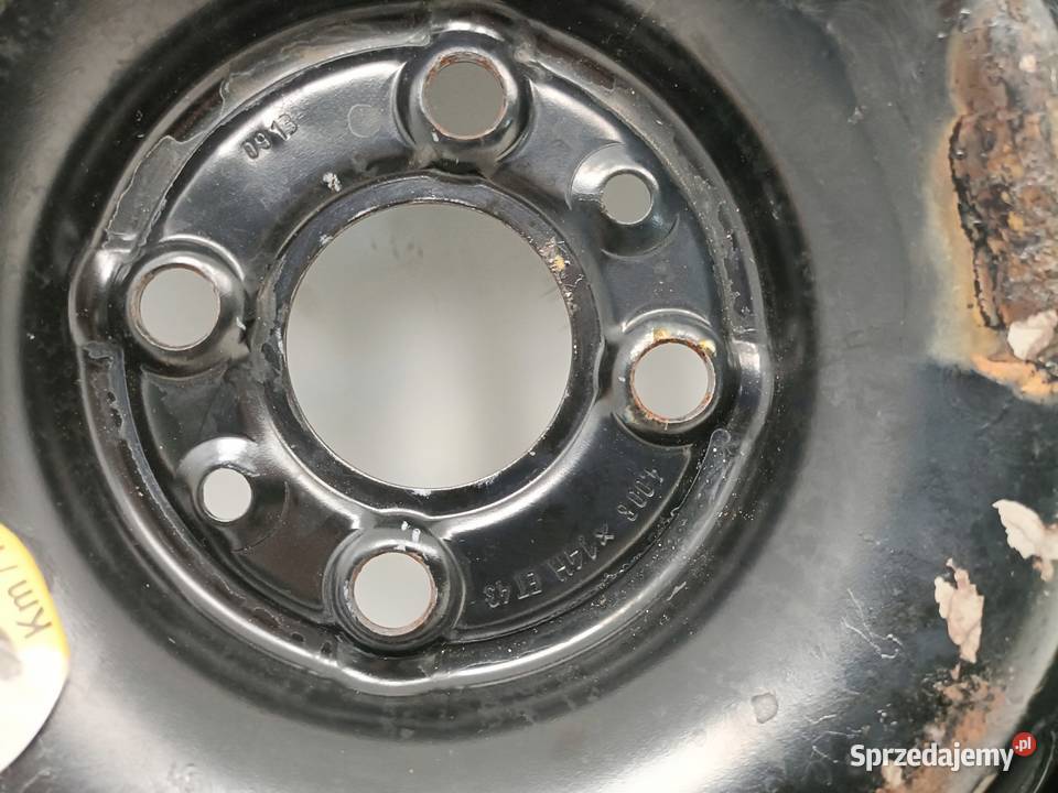 KOŁO DOJAZDOWE Fiat 500 13580 B14 R14 5x98 Chełm