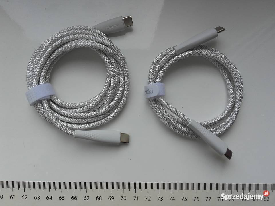 Toocki kabel USBC USBC PD do 100W transmisja Pozostałe Bydgoszcz