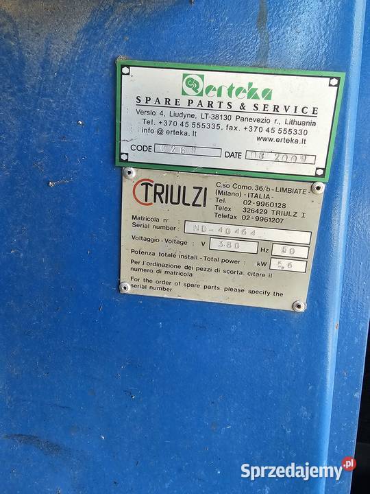 Myjka do szkła włoska mało używana Suchedniów sprzedam