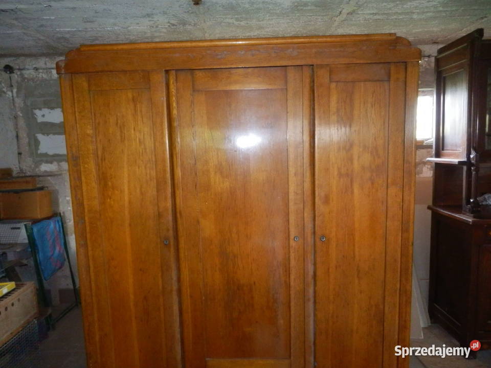 Stara szafa dębowy antyk Szafy i garderoby Stoki Małe