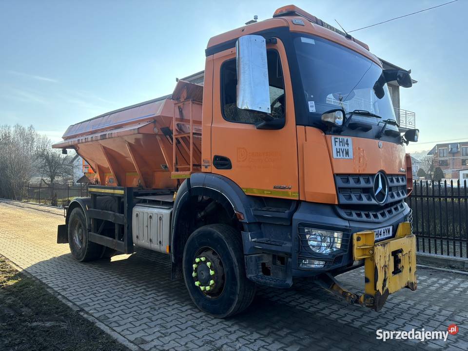 Mercedes Arocs 1824 piaskarka solarka econ 4x4 tachograf Ropczyce